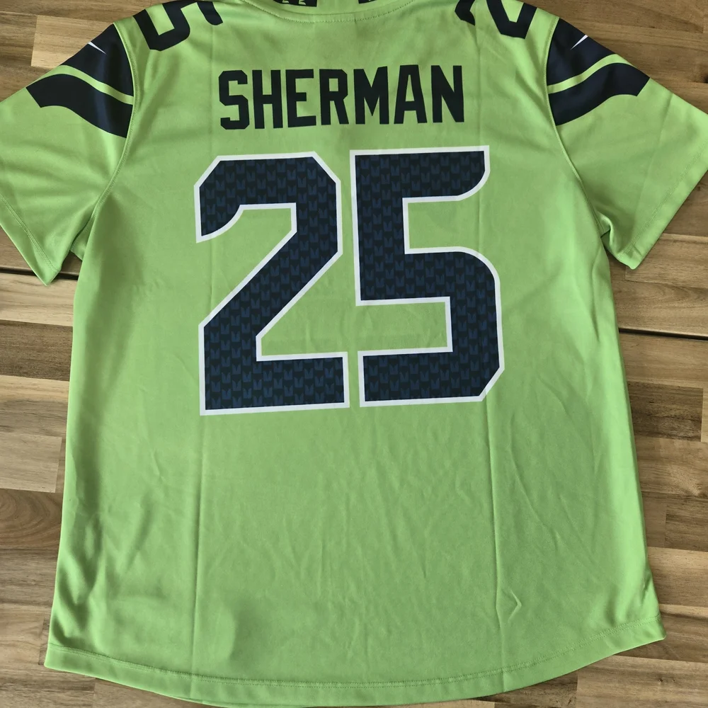 Nike Dri Fit Seattle Seahawks Color Rush Green NFL Jersey